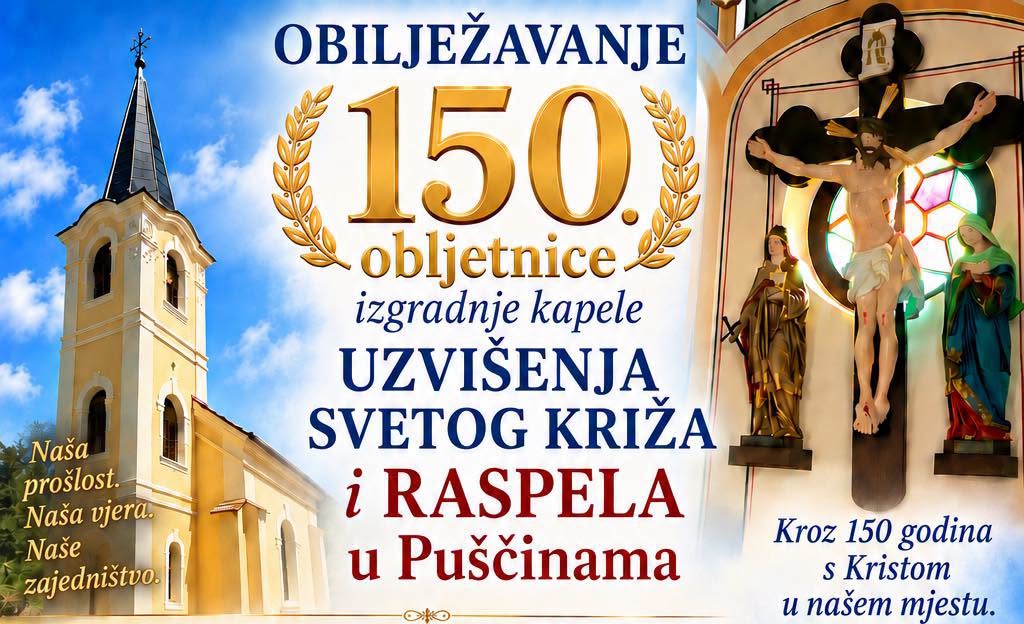 150 godina kapele Uzvišenje Svetog Križa u Pušćinama