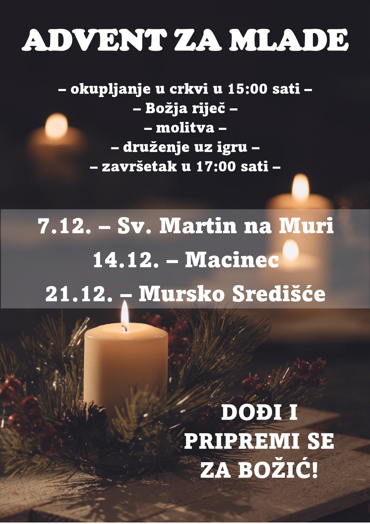 ADVENTSKE DUHOVNE OBNOVE U NAŠEM DEKANATU