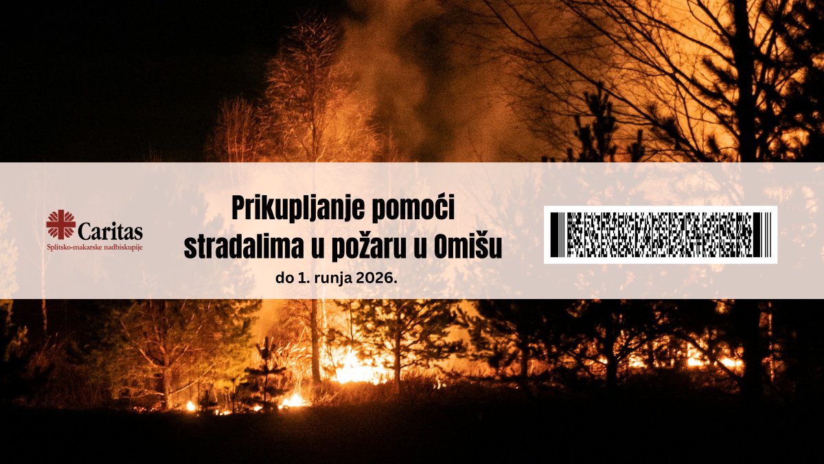 POMOĆ ZA STRADALE U POŽARU - OMIŠ